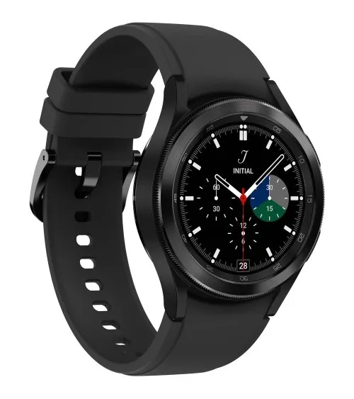 Samsung Galaxy Watch 4 Classic 42 mm GPS Argent + Bracelet Blanc reconditionnée | Ma Fabrik