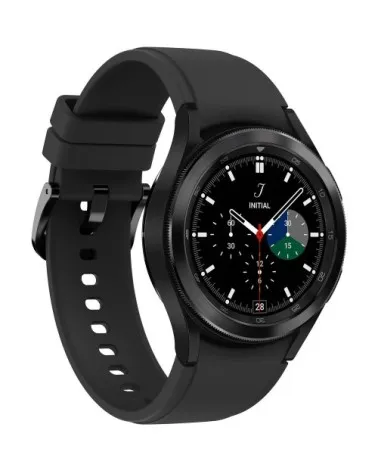 Samsung Galaxy Watch 4 Classic 42 mm GPS Argent + Bracelet Blanc reconditionnée | Ma Fabrik