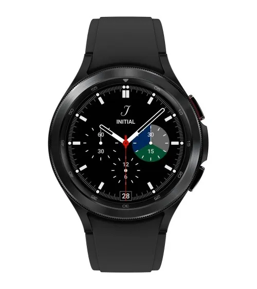 Samsung Galaxy Watch 4 Classic 46 mm GPS Schwarz + Armband Schwarz refurbished | Ma Fabrik