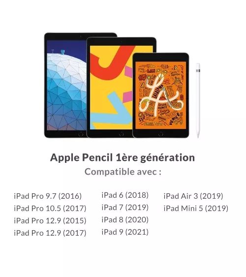 Apple Pencil 1ère génération 2015 reconditionné | Refabz