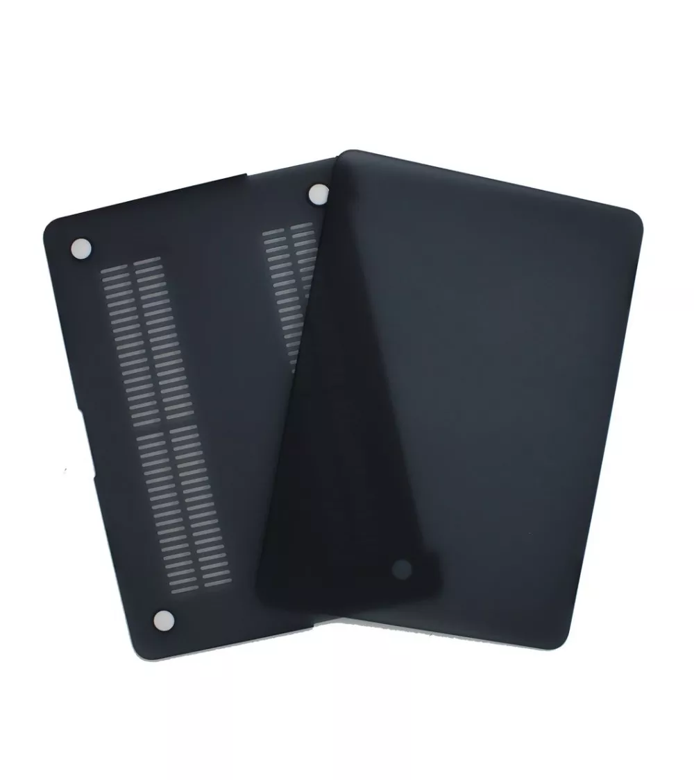 Coque Silicone MacBook Air 13" A1466 Noir reconditionnée | Ma Fabrik