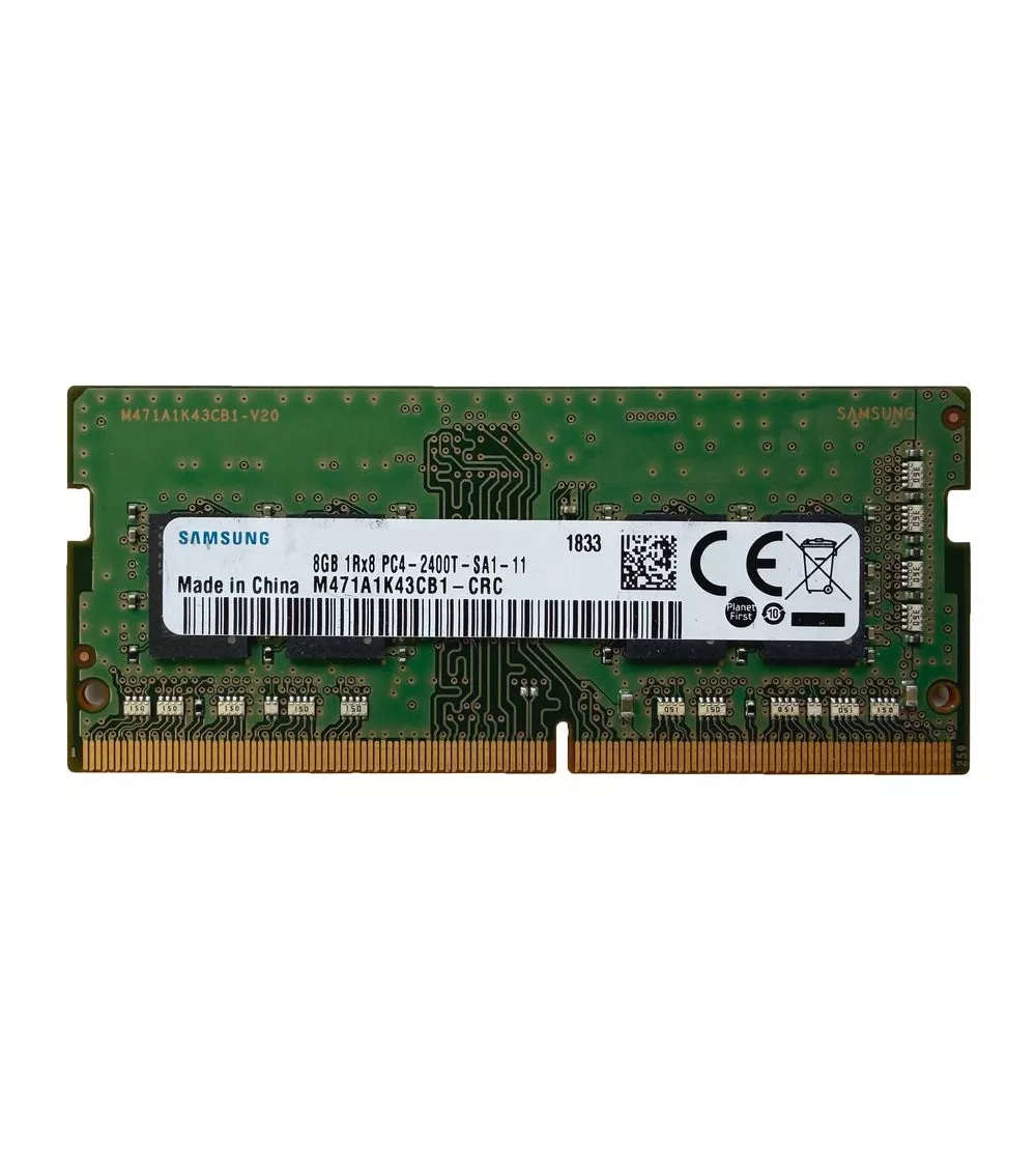 8 GB DDR4 Samsung PC4 2400 MHz 1Rx8 - RAM Mémoire vive SODIM | Refabz