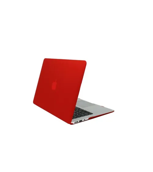 Coque Silicone MacBook Air 13" A1466 Rouge reconditionnée | Ma Fabrik