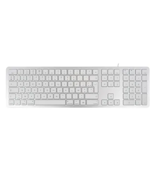 Clavier filaire AZERTY Blanc reconditionné | Refabz