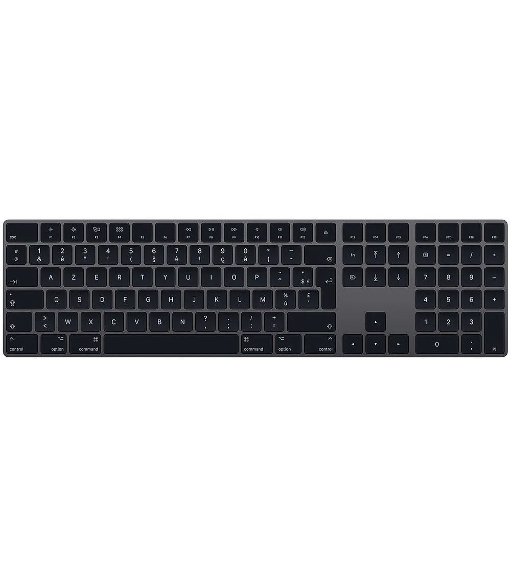 Magic Keyboard avec pavé numérique A1843 Gris sidéral - QW | Refabz