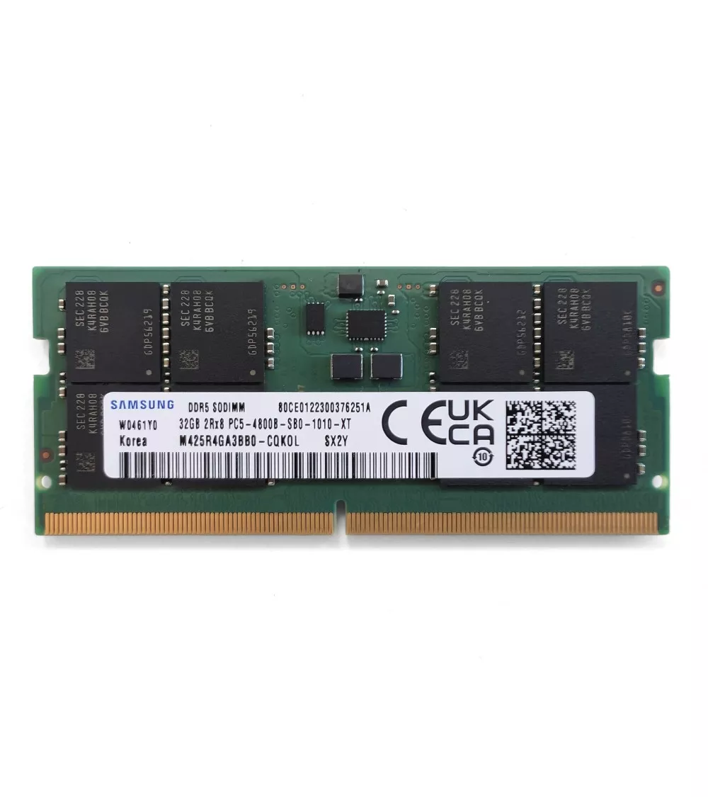 32 GB DDR5 Samsung PC5 4800 MHz 2Rx8 - RAM Mémoire vive SODI | Refabz
