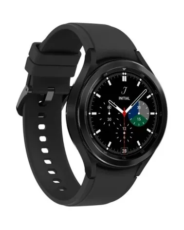 Samsung Galaxy Watch 4 Classic 46 mm GPS Noir + Bracelet Noir reconditionnée | Ma Fabrik