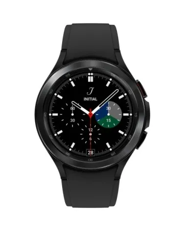 Samsung Galaxy Watch 4 Classic 46 mm GPS Noir + Bracelet Noir reconditionnée | Ma Fabrik