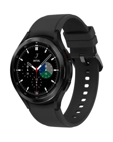 Samsung Galaxy Watch 4 Classic 46 mm GPS Noir + Bracelet Noir reconditionnée | Ma Fabrik