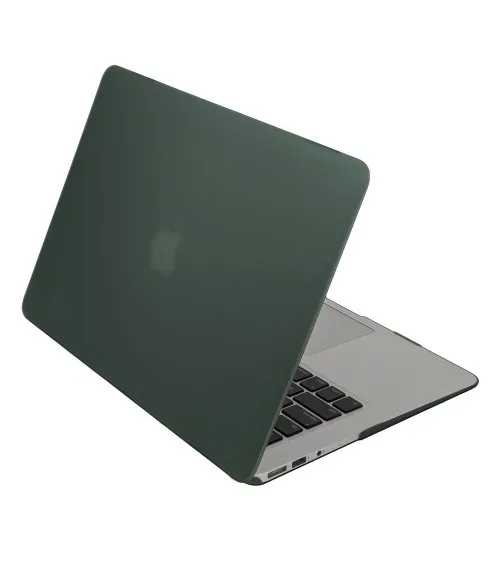 Coque Silicone MacBook Air 13" A1466 Vert Foncé reconditionnée | Ma Fabrik