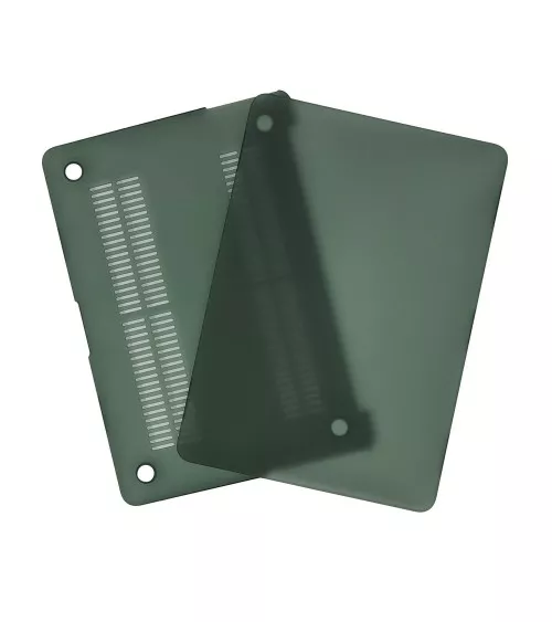 Coque Silicone MacBook Air 13" A1466 Vert Foncé reconditionnée | Ma Fabrik