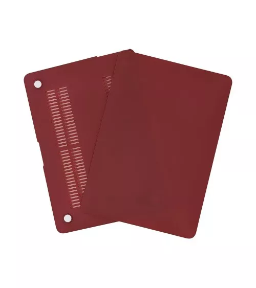 Refurbished Silicone Case for MacBook Air 13" A1466, Burgundy Red | Ma Fabrik