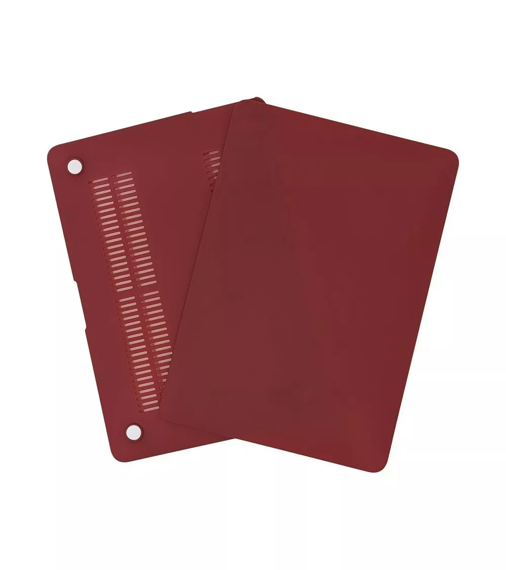 Refurbished Silicone Case for MacBook Air 13" A1466, Burgundy Red | Ma Fabrik