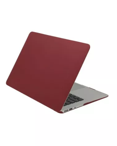Refurbished Silicone Case for MacBook Air 13" A1466, Burgundy Red | Ma Fabrik