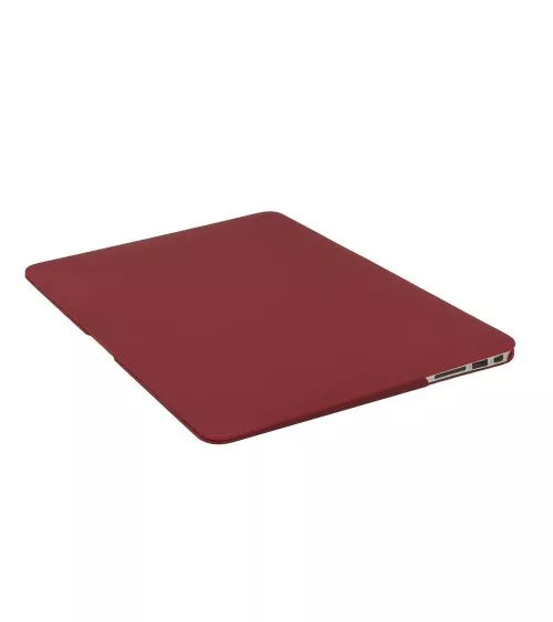 Refurbished Silicone Case for MacBook Air 13" A1466, Burgundy Red | Ma Fabrik