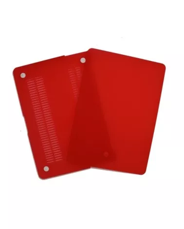 Coque Silicone MacBook Air 13" A1466 Rouge reconditionnée | Ma Fabrik