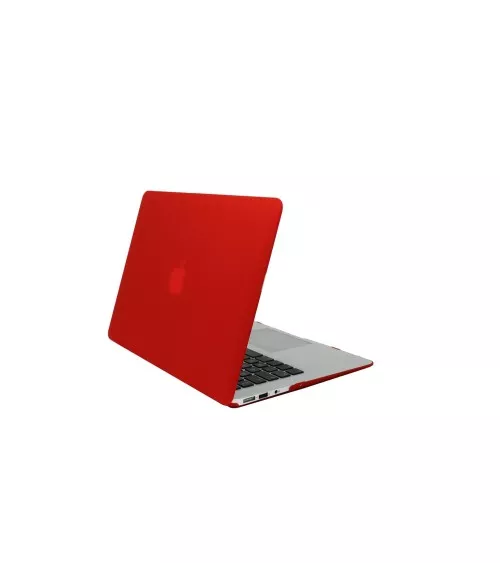 Coque Silicone MacBook Air 13" A1466 Rouge reconditionnée | Ma Fabrik