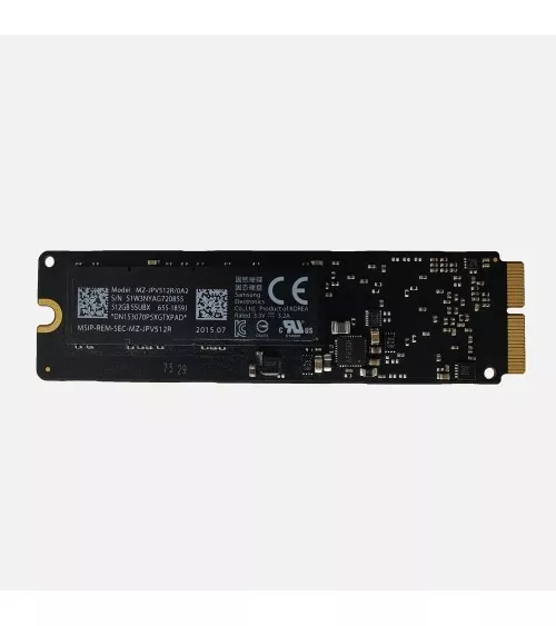Disque SSD 512Go - MacBook Air A1465/A1466 2013 - 2017 et MacBook Pro A1502/A1398 2015 reconditionné | Ma Fabrik