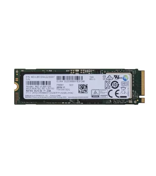 SSD M.2 NVMe PCIe Samsung 512 GB - PM981