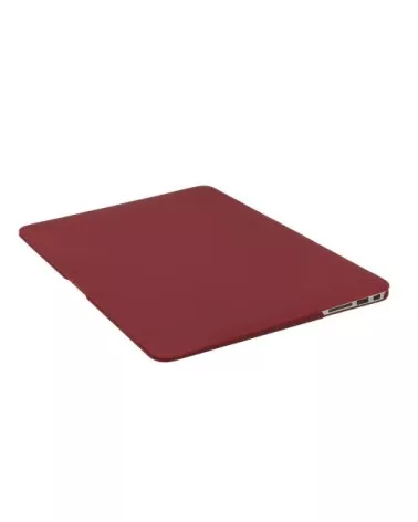 Coque Silicone MacBook Air 13" A1466 Rouge Bordeaux reconditionnée | Ma Fabrik