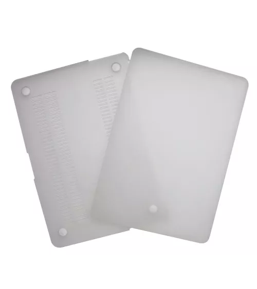 Coque Silicone MacBook Pro 13" avec Touch Bar (2016 - 2022) Blanc