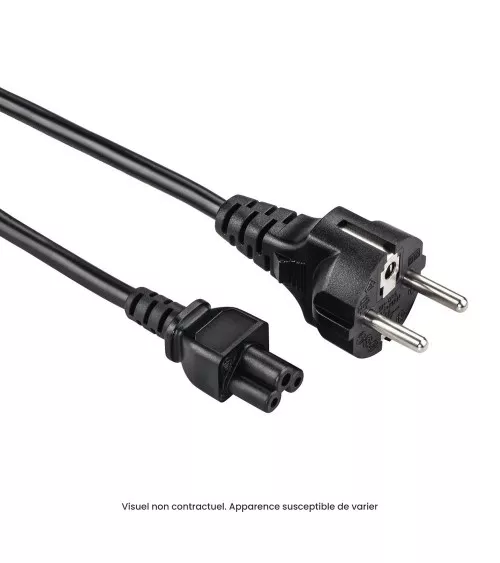 Câble Alimentation trèfle Mickey mouse 1,8 mètres pour PC portable... reconditionné | Ma Fabrik