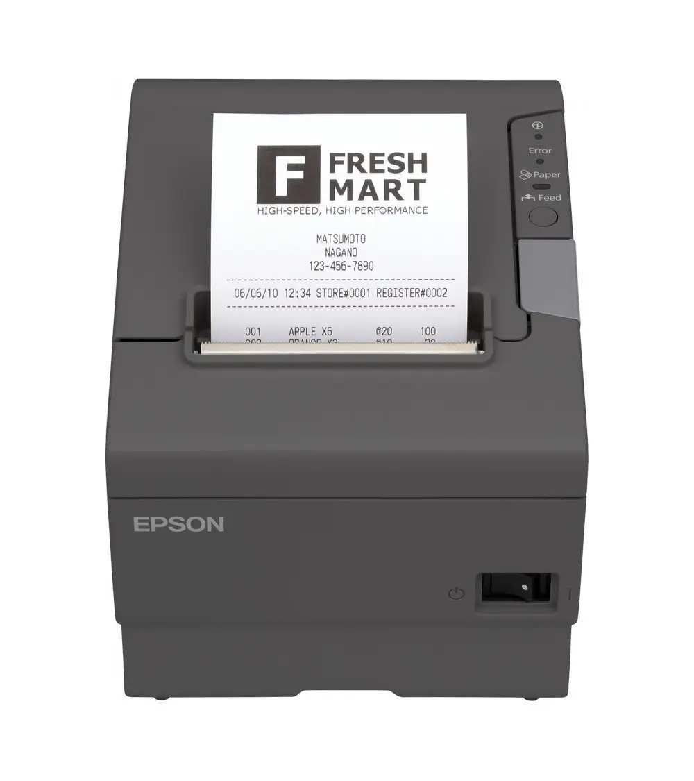 Epson TM-T88 V Black - USB Refurbished | Ma Fabrik