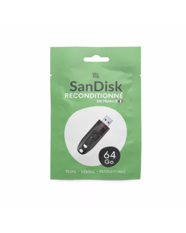 Clé USB 3.0 SanDisk 64 Go reconditionné | Refabz