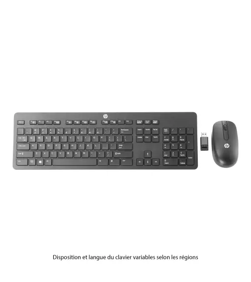 Kit Clavier + Souris sans fil HP reconditionné | Ma Fabrik