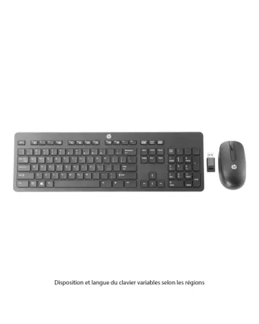 Kit Clavier + Souris sans fil HP reconditionné | Ma Fabrik