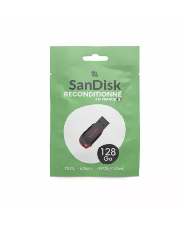 SanDisk USB-Stick 2.0, 128 GB, Refurbished  Refabz