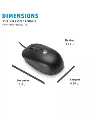HP USB-Kabelmaus ( Refurbished  Refabz