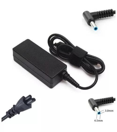Chargeur HP 65W blue tip Ø4.5x3mm (G3/G4/G5/G6/G7/G8)