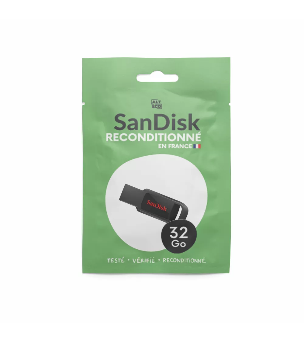 Clé USB 2.0 SanDisk 32 Go reconditionné | Refabz